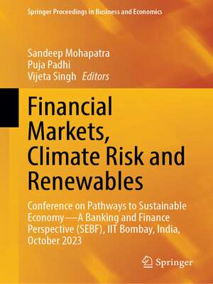 cover image of Financial Markets, Climate Risk and Renewables